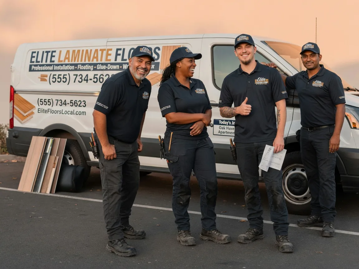 Laminate flooring installation company in Vina, AL